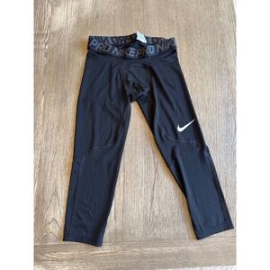 Nike Pro Training Men's Medium Capri Leggings‎ Black Fitness Running like new